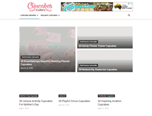 Tablet Screenshot of cupcakesgallery.com